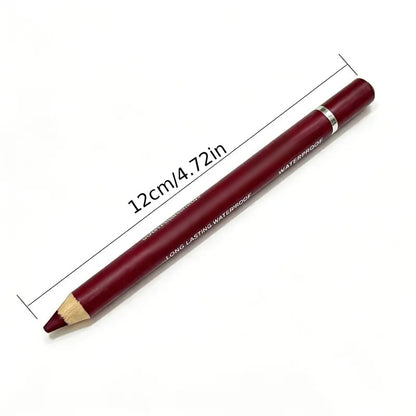 12Pcs Matte Lip Liner Set – Waterproof Smudge-Proof Precise Contour Lip Pencils